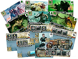 Board Game Chase for Aurora. Mutants Promo Card Set