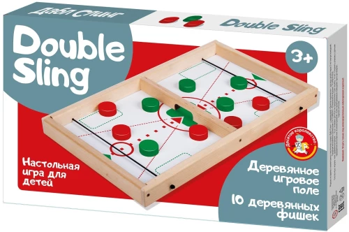 Gra planszowa drewniana - Double Sling
