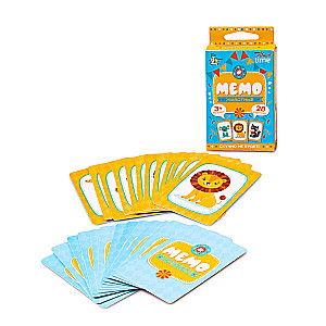 Memo Board Game. Animals