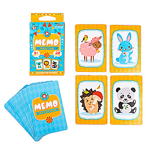 Memo Board Game. Animals