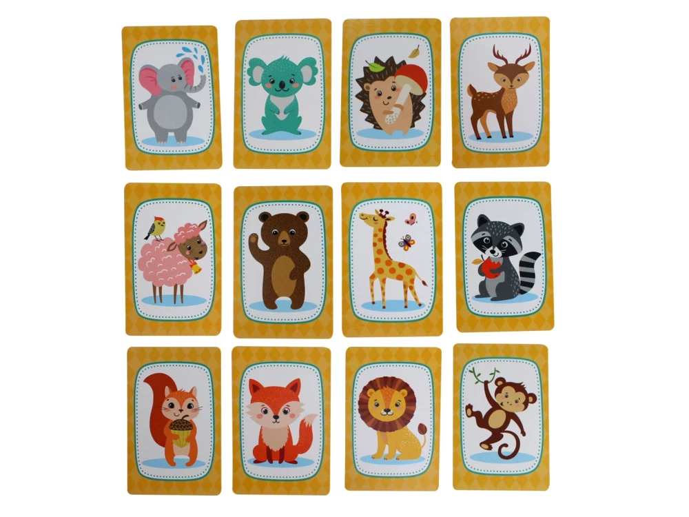Memo Board Game. Animals