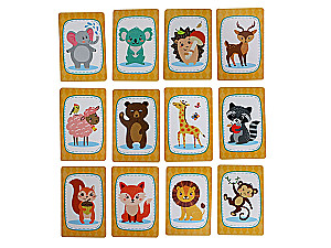 Memo Board Game. Animals