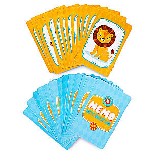 Memo Board Game. Animals