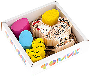 Logical Easter Play Set. 5 Pieces