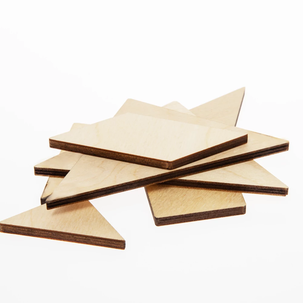 Gra układanka drewniana - Tangram