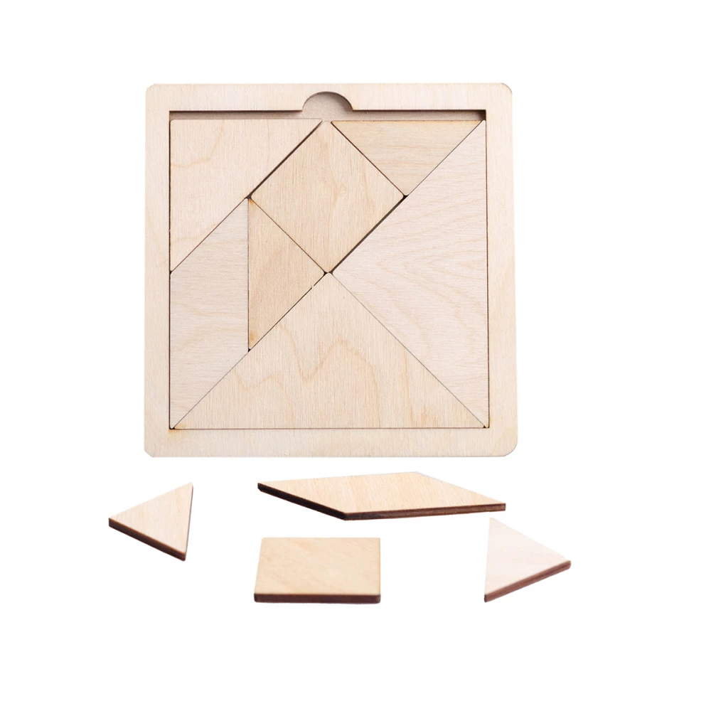 Gra układanka drewniana - Tangram