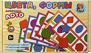 Wooden Lotto - Colors, Shapes