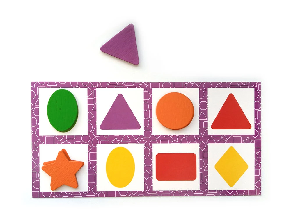 Wooden Lotto - Colors, Shapes