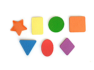 Wooden Lotto - Colors, Shapes