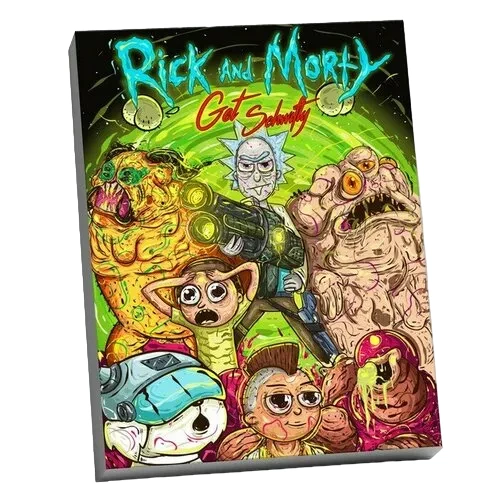 Numbritegija - Rick ja Morty, 40x50cm
