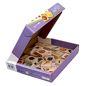Wooden Lotto - Vegetables and Fruits