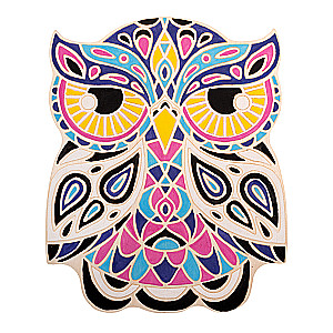 Wood Painting Owl