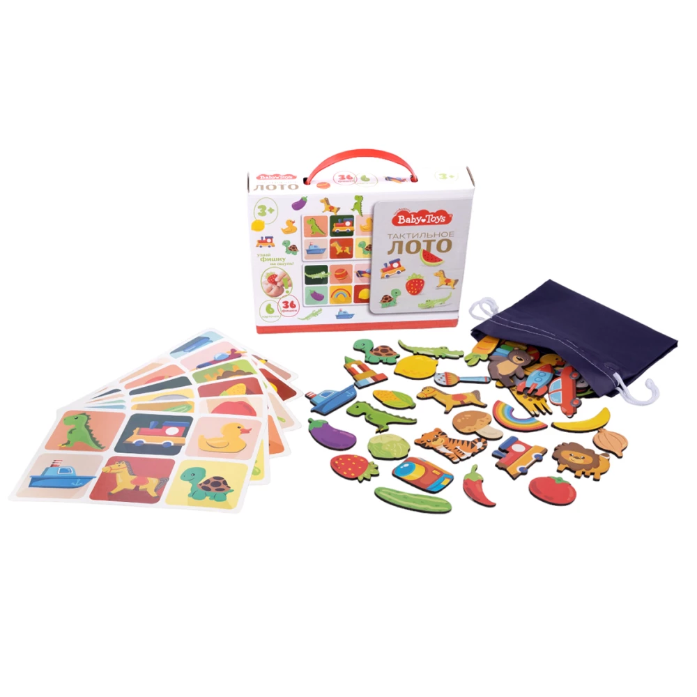 Educational Lotto for Little Ones - Tactile