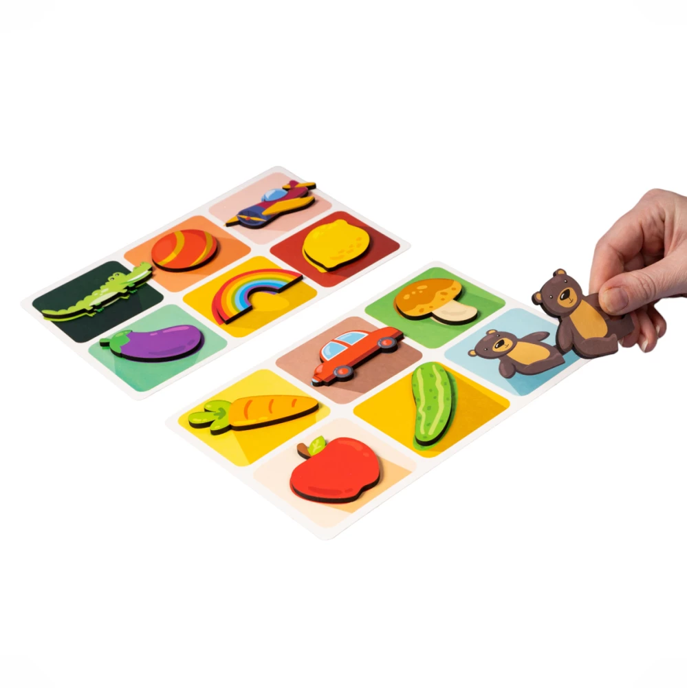 Educational Lotto for Little Ones - Tactile