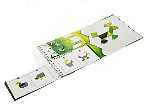 Magnetinė žaidimų dėlionė Tangram. Lapelis