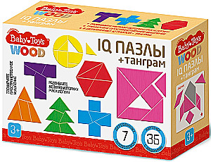 Настольная игра-головоломка - IQ Пазлы. Танграм