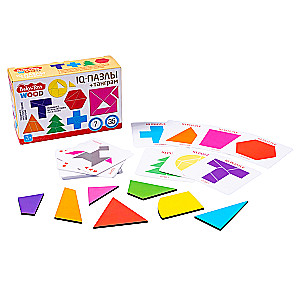Настольная игра-головоломка - IQ Пазлы. Танграм