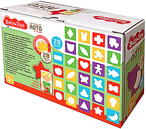 Educational Lotto for Toddlers - Tactile