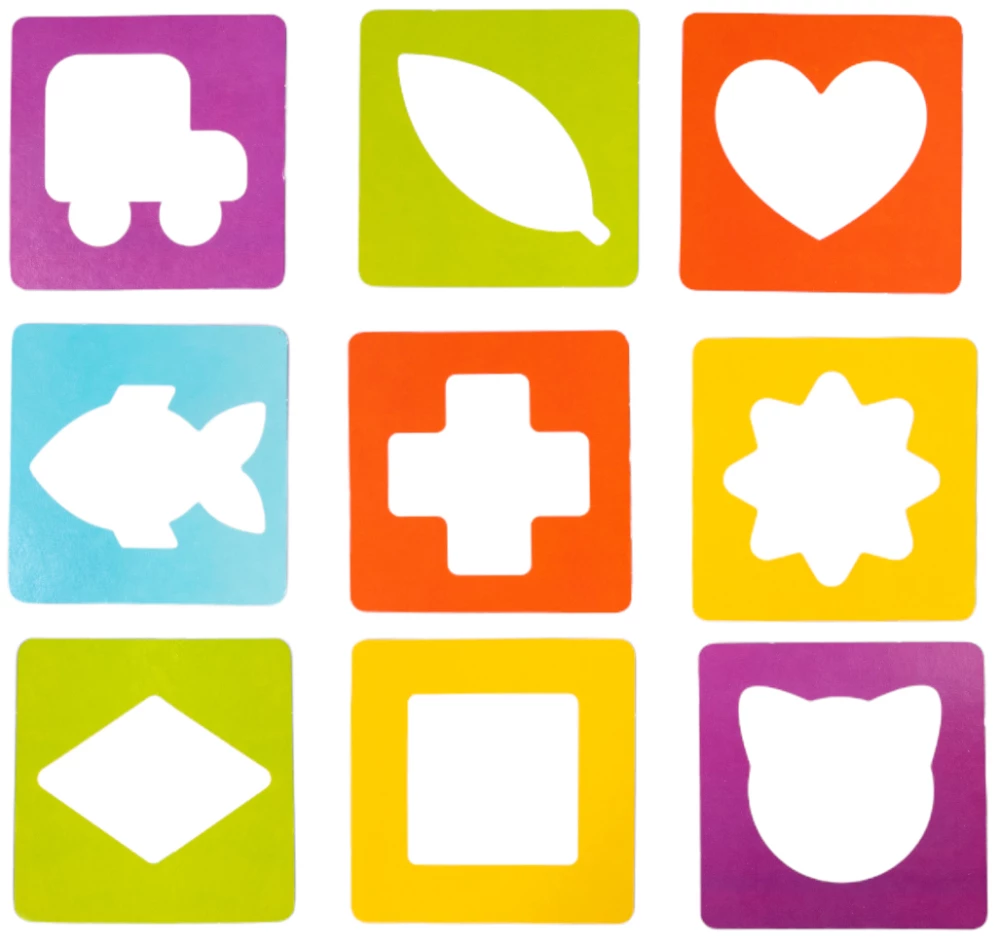 Educational Lotto for Toddlers - Tactile