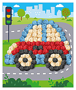 Tissue Paper Application. Car