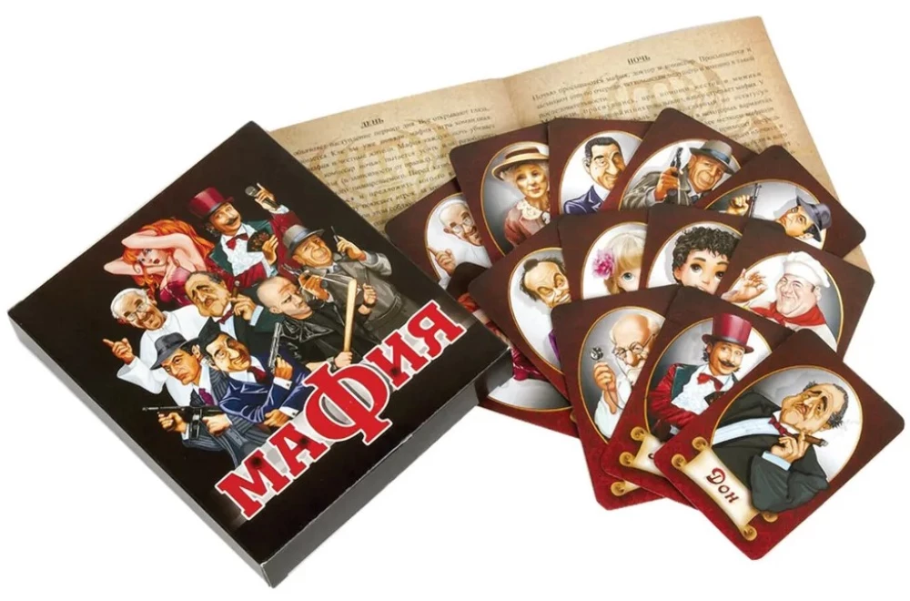 Mäng lauakaardid Mafia