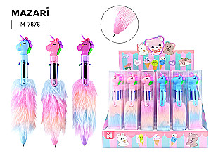 Ballpoint Pen Automatic PLUSH UNICORN