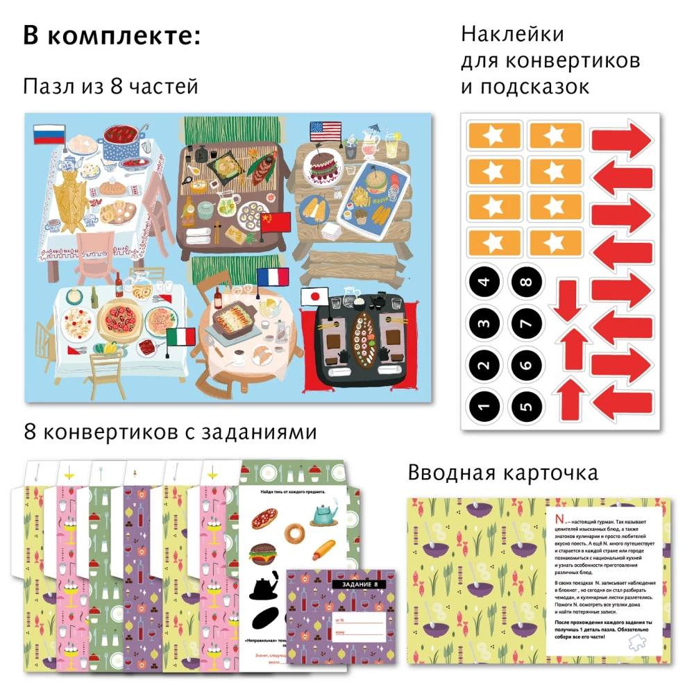 Квест в чемоданчике. Вкусное приключение
