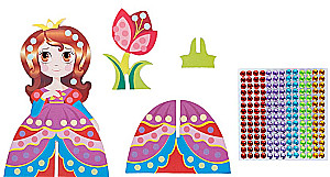 3D-Bastelset aus Strass für Prinzessin 2