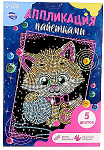 Sequin Application Kitten