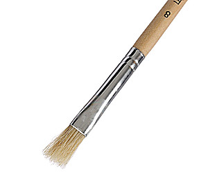 Bristle Brush, Round, No. 8