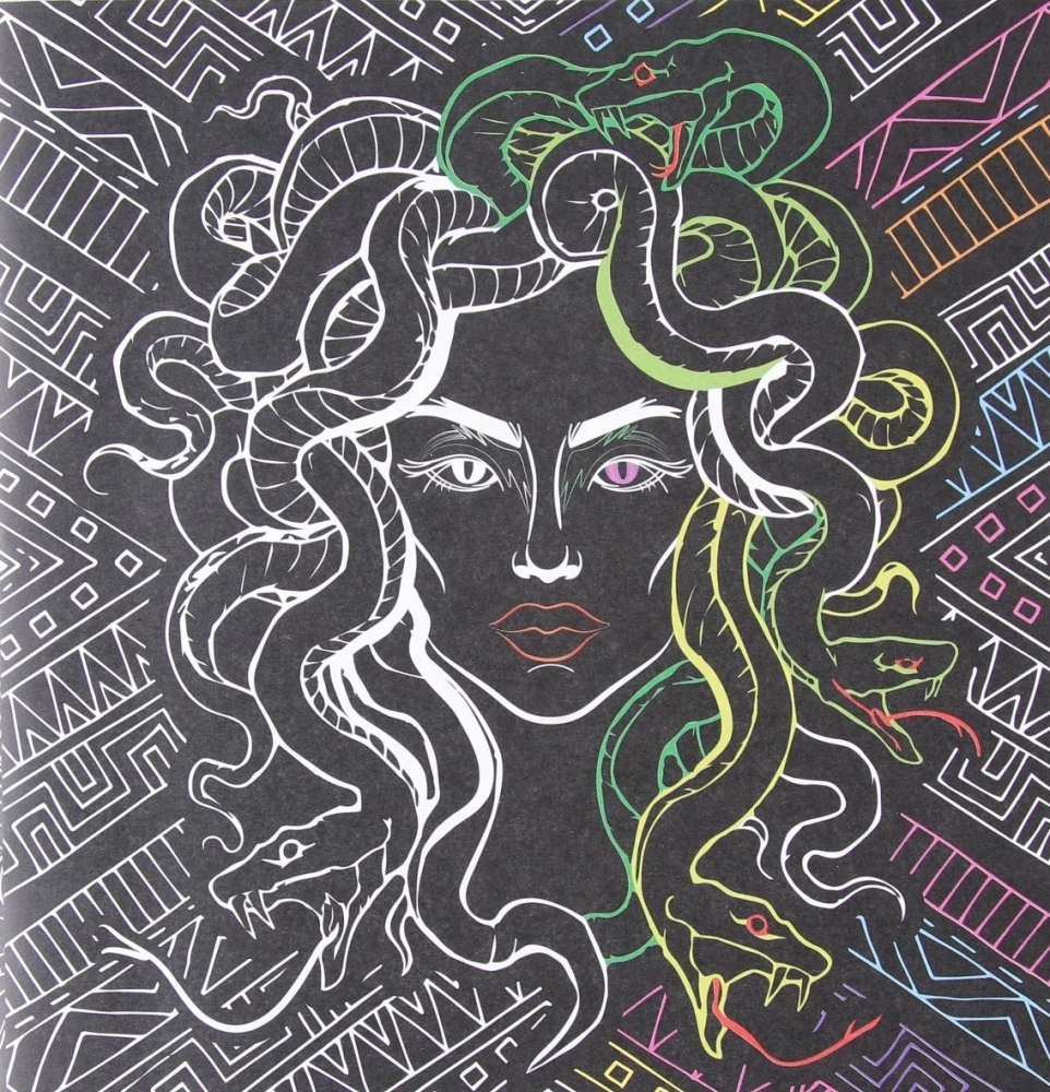 Anti-stress Coloring Book Bright World