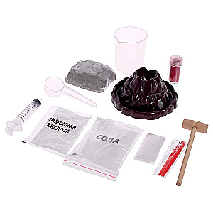 Dinosaur Time Experiment Set, Volcano and Excavation