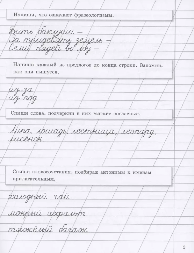 Ćwiczenia na wakacje z zadaniami ortograficznymi. Klasa 3