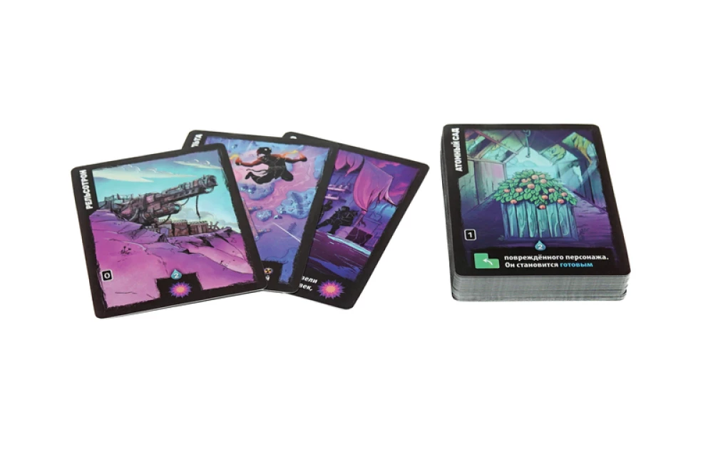 Brettspiel - Radlands. Land der Ruinen. Super Deluxe