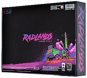 Brettspiel - Radlands. Land der Ruinen. Super Deluxe