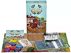 Brettspiel - Long Shot. Glückszahl