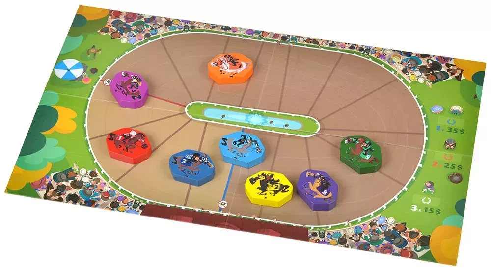 Brettspiel - Long Shot. Glückszahl