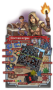 Настольная игра "Кланк! Подземное приключение"