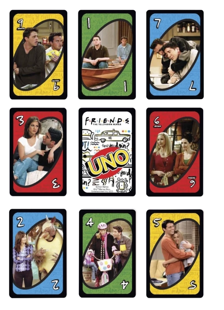 Board game - Uno. Friends