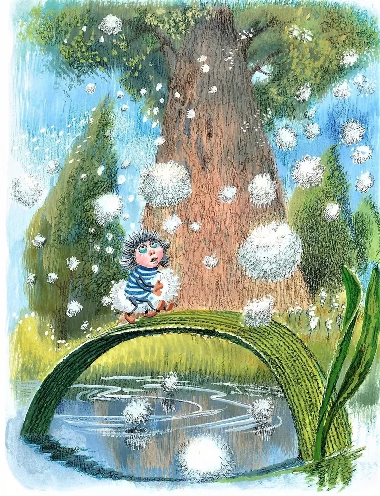 Das Häuschen unter Wasser