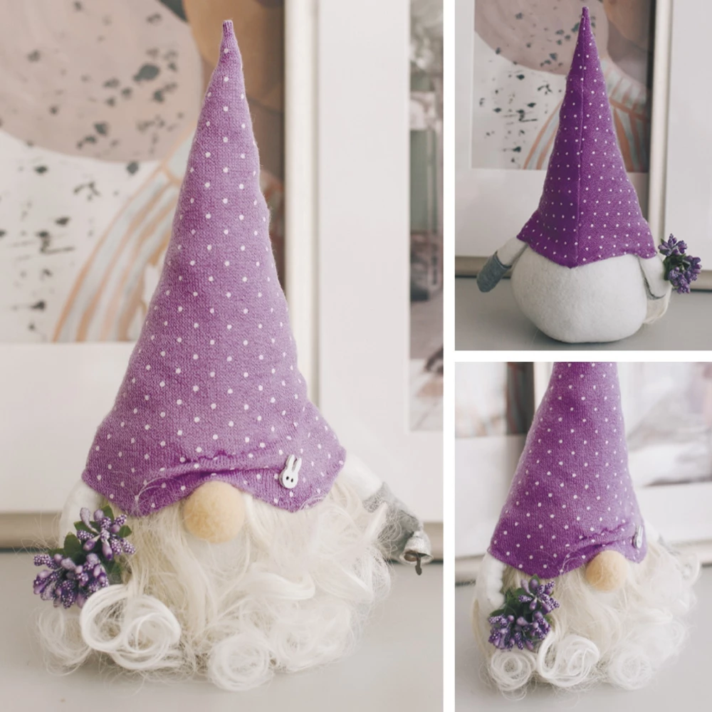 Zestaw do szycia. Lalka dekoracyjna DIY Gnomik Alf, 30 cm