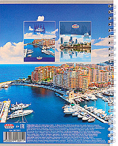 Checked Notebook City on the Shore-3