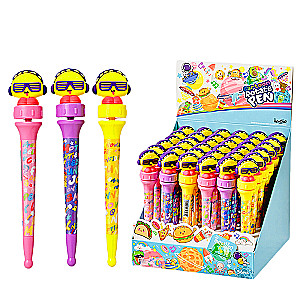 DJ Cartoon Rotate Blue Oil-Based Pen, 0.7mm, Rotating Figure