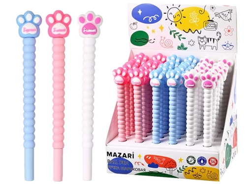 Ballpoint pen Paws, blue, 0.5mm