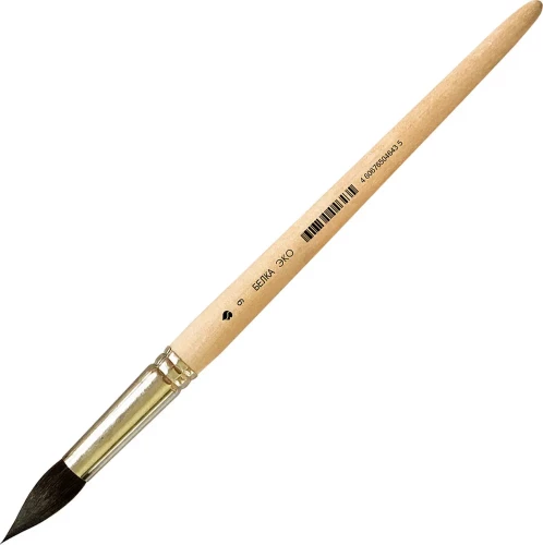 Brush for drawing and painting, synthetic (squirrel eco) 9