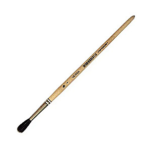 Art Brush (No. 4), Silver Fox, Round