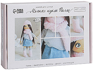 Zestaw do szycia. Lalki dekoracyjne własnoręcznie, Poli, 30 cm