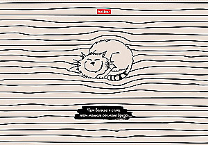 Notes w kratkę A5. COOL-Cat (48 kartek)