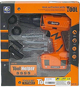 Zabawna wiertarka z wymiennymi końcówkami Tool Helper
