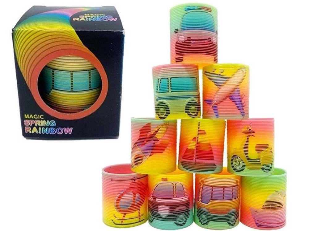 Sprężynka-tęcza Transport (miks)
